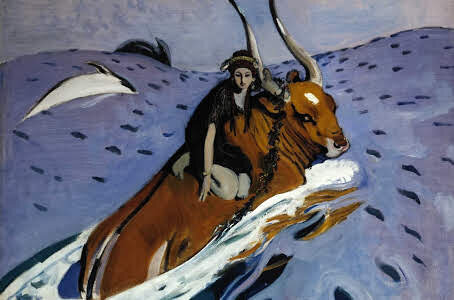 Валентин Серов, "Похищение Европы"