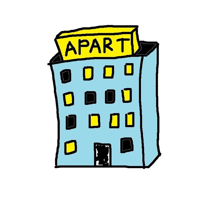 Фотография самого известного апарт-отеля (из личного фотоархива =) )