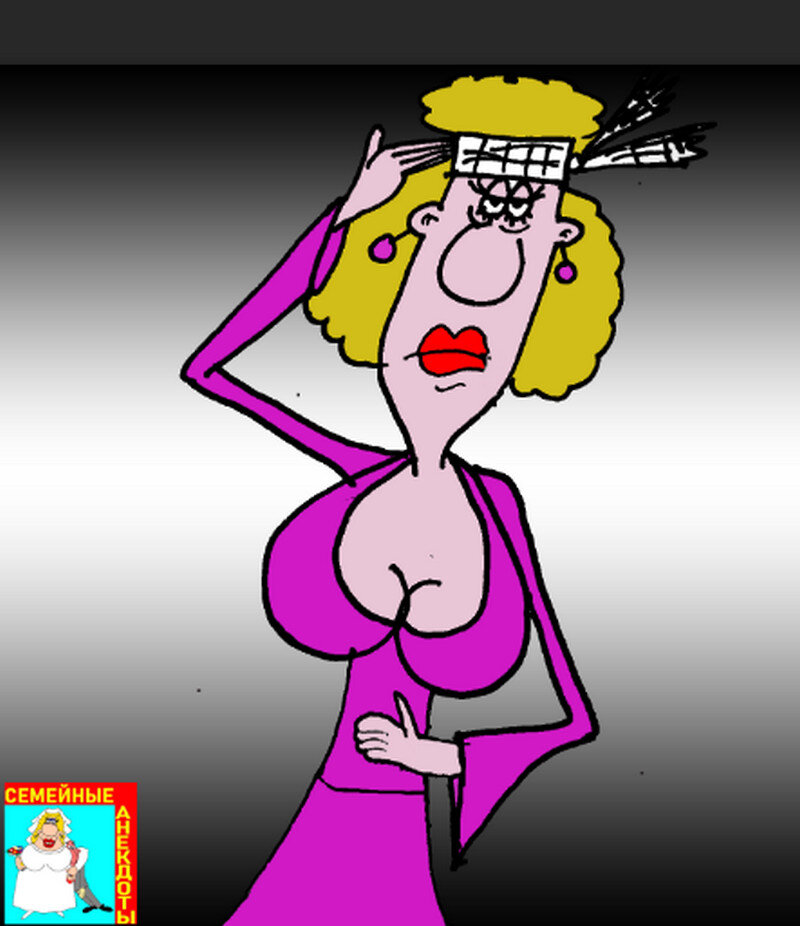 Карикатура-работа автора канала