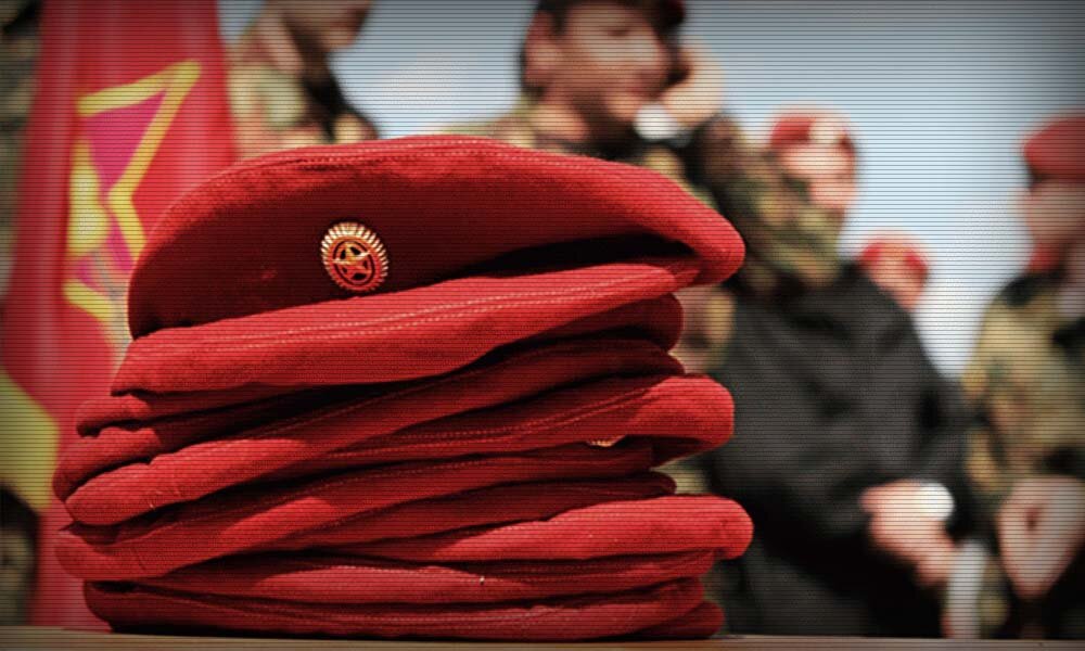 Краповый берет.