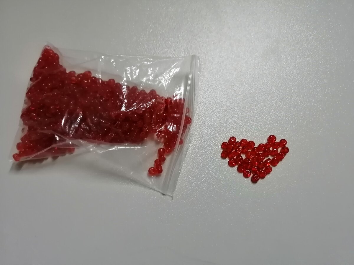 Круглый  бисер