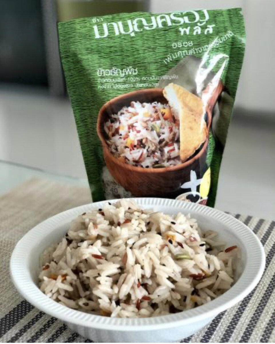 Вкуснейший микс из белого риса жасмин (фото автора)