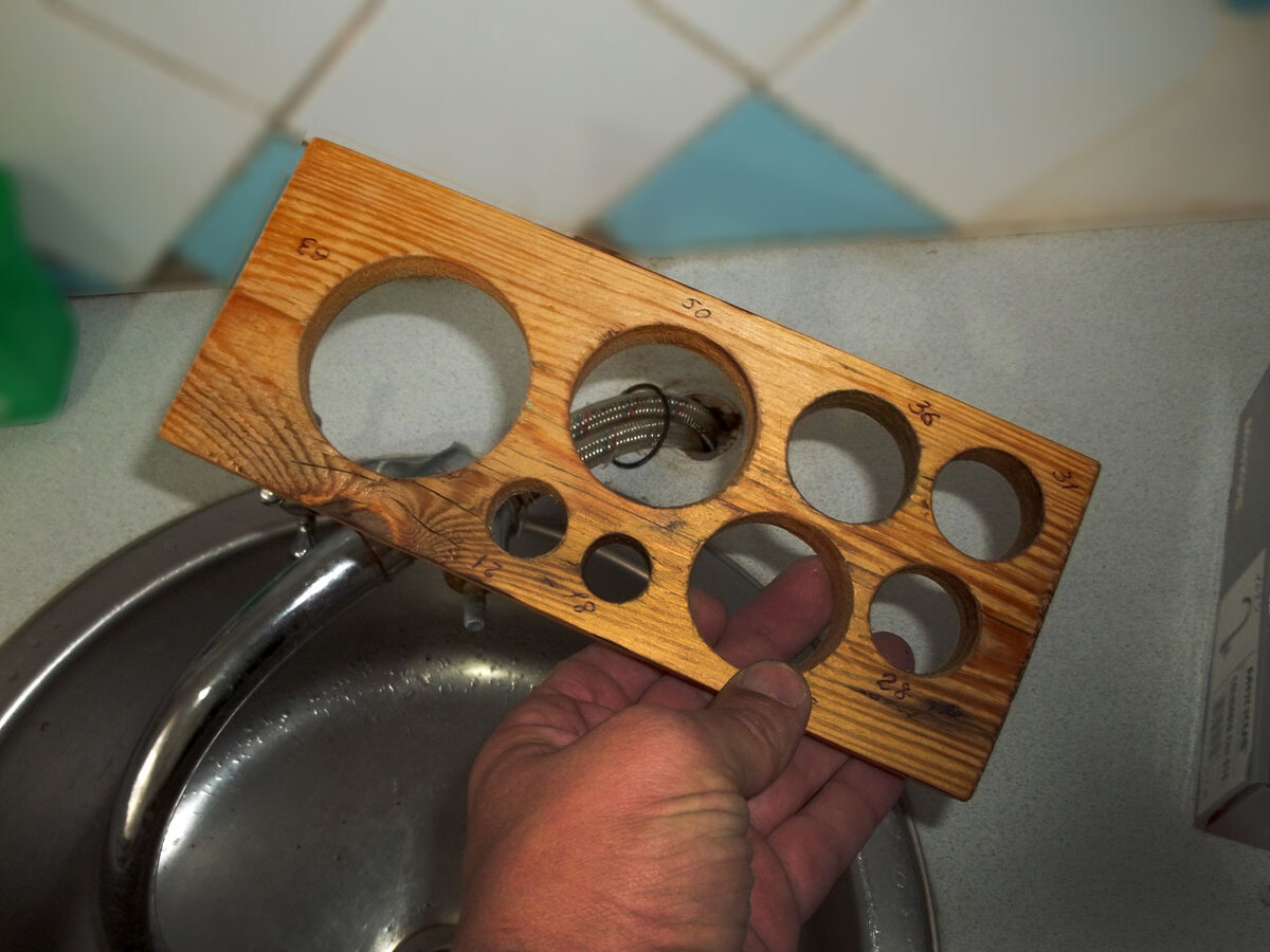 Направляющий шаблон для коронок