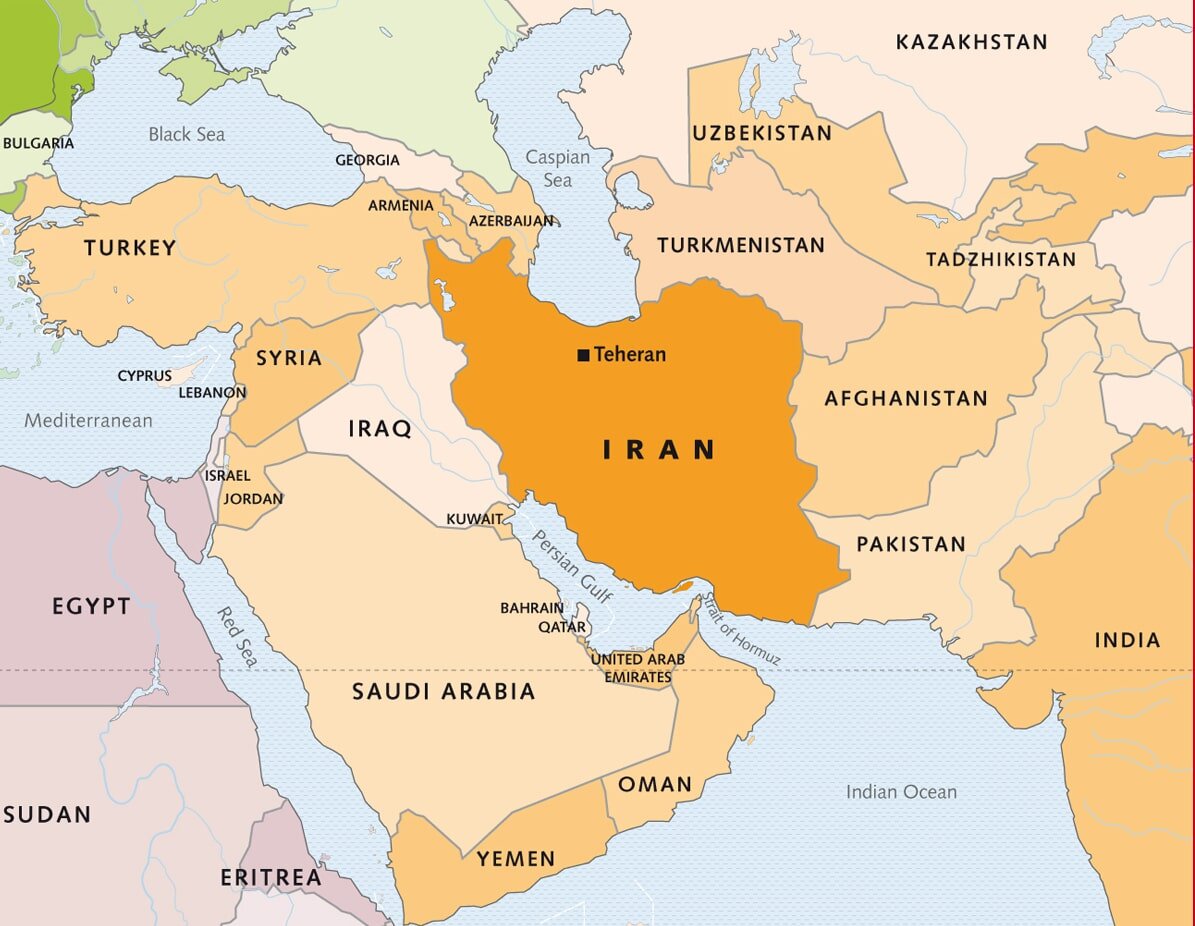 Источник: https://goirantours.com/map-of-iran/