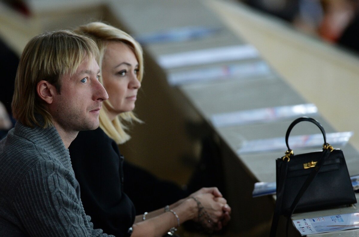 Евгений Плющенко и Яна Рудковская