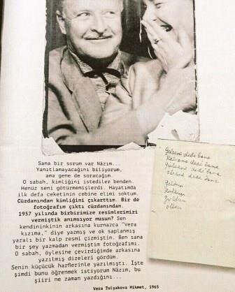 Назым Хикмет и Вера Тулякова. Источник: medium.com 