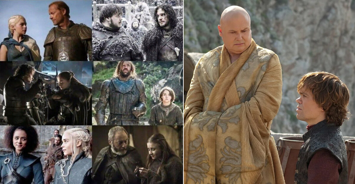 7 примеров дружбы в "Игре престолов". Источник pbs.twimg.com 