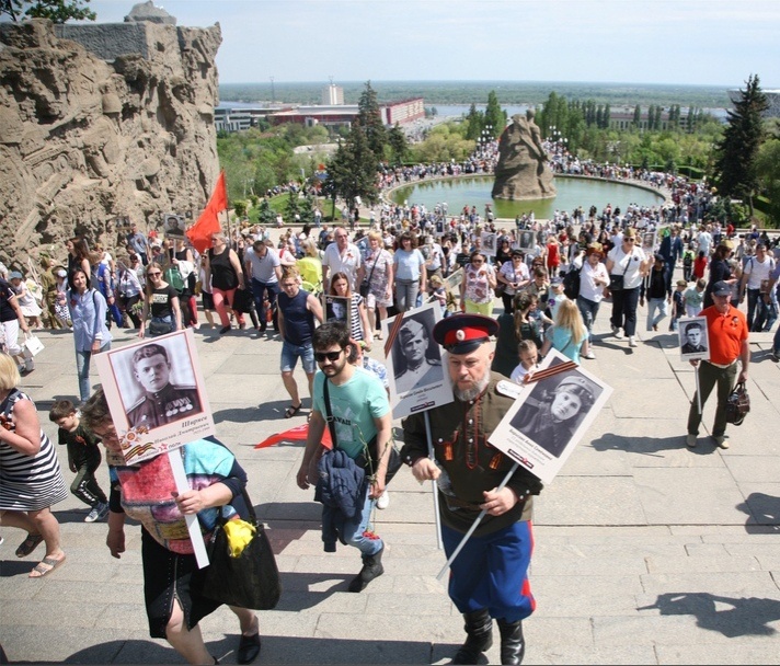 Проведение акции "Бессмертный полк" планируется во всех городах России, в том числе и в городе-герое Волгограде