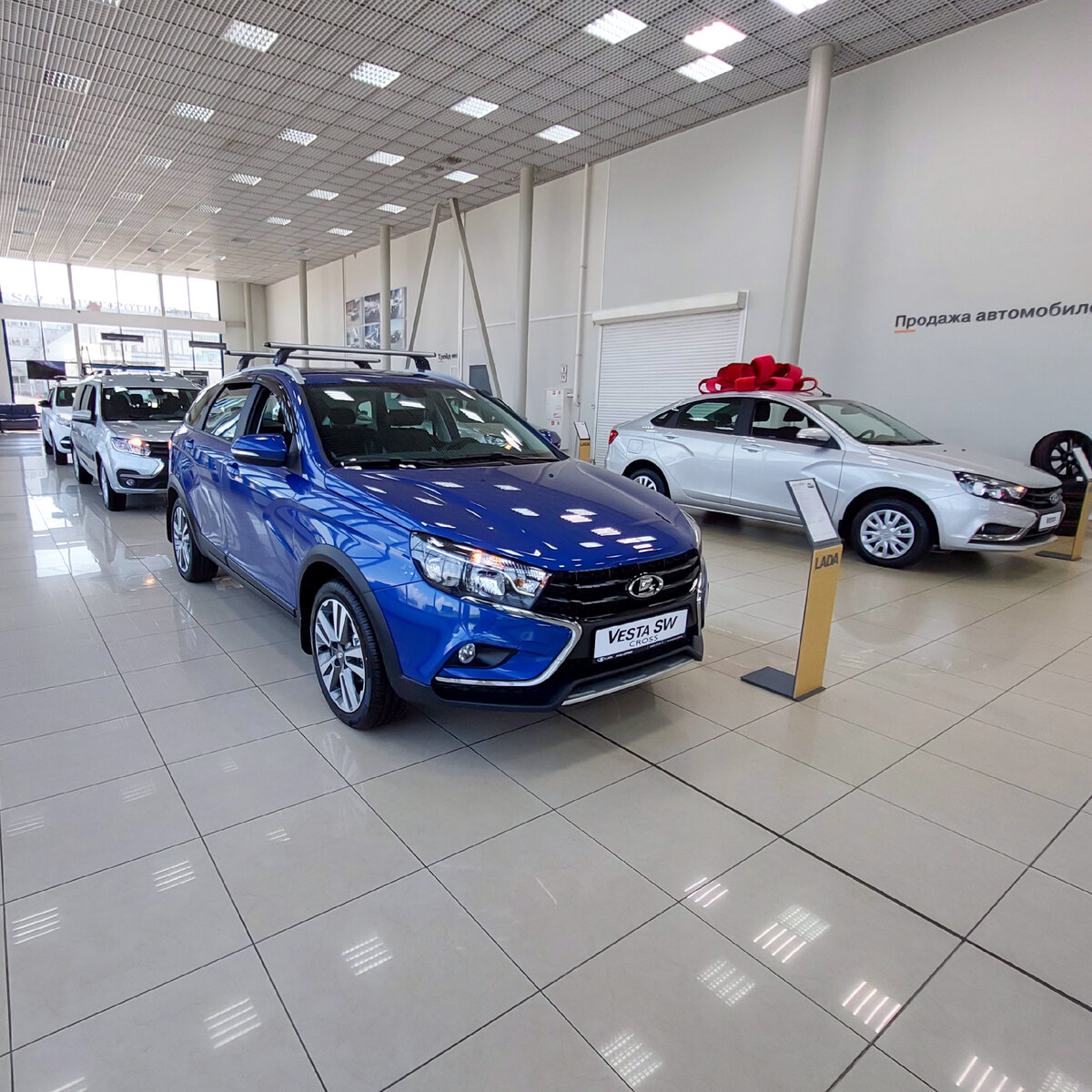 Lada Vesta SW Cross в максимальной комплектации "Luxe EnjoY Pro".