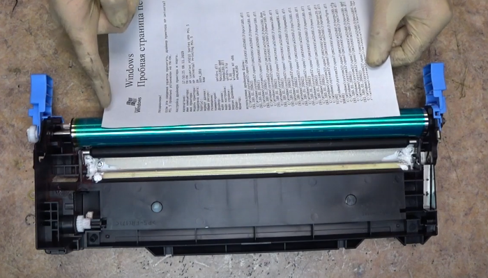 Фото 91. Засыпаем тонер в картридж