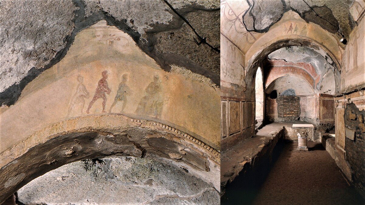 Волхвы в Катакомбах Присциллы