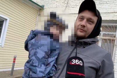    Призванный в рамках частичной мобилизации житель Подмосковья © Телеканал "360° Подмосковье"