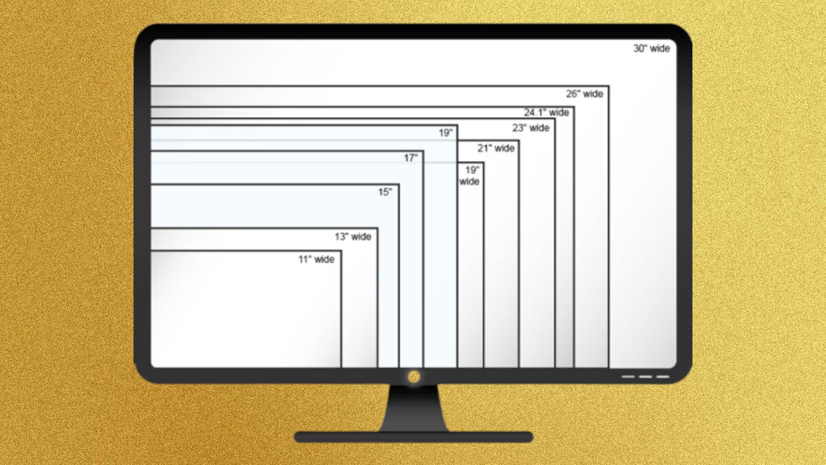 Диагональ монитора