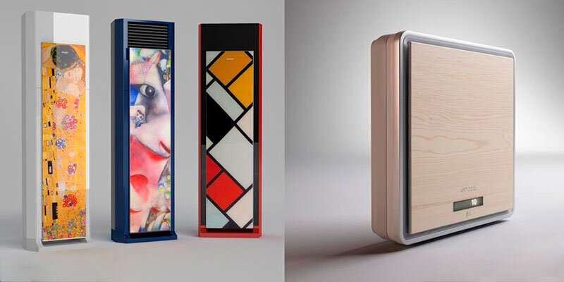 Примеры дизайнерских кондиционеров