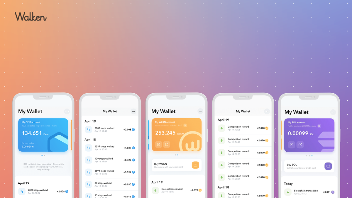 Как я играю в NFT-приложение Walken и зарабатываю криптовалюту на ходьбе,  рассказываю подробно на своем примере | GAMEFI ПРОЕКТЫ | Дзен