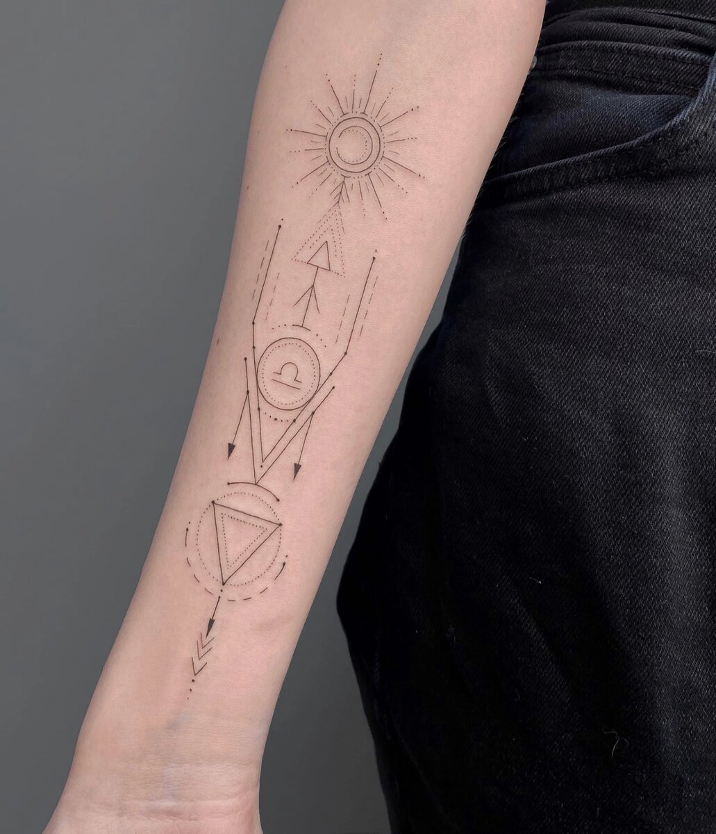 Такие татуировки заживают быстрее всего