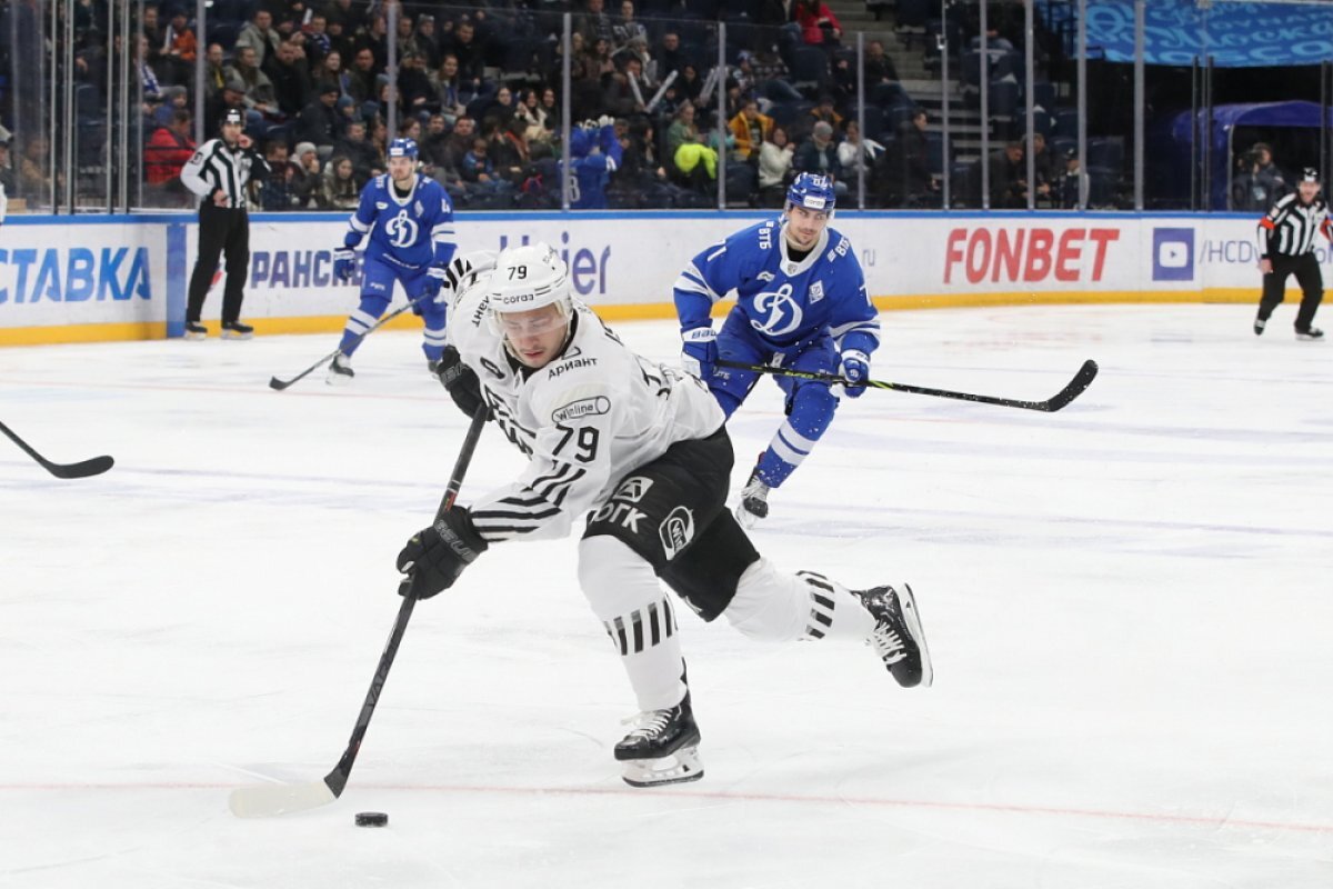    Челябинский «Трактор» уступил «Динамо» в овертайме