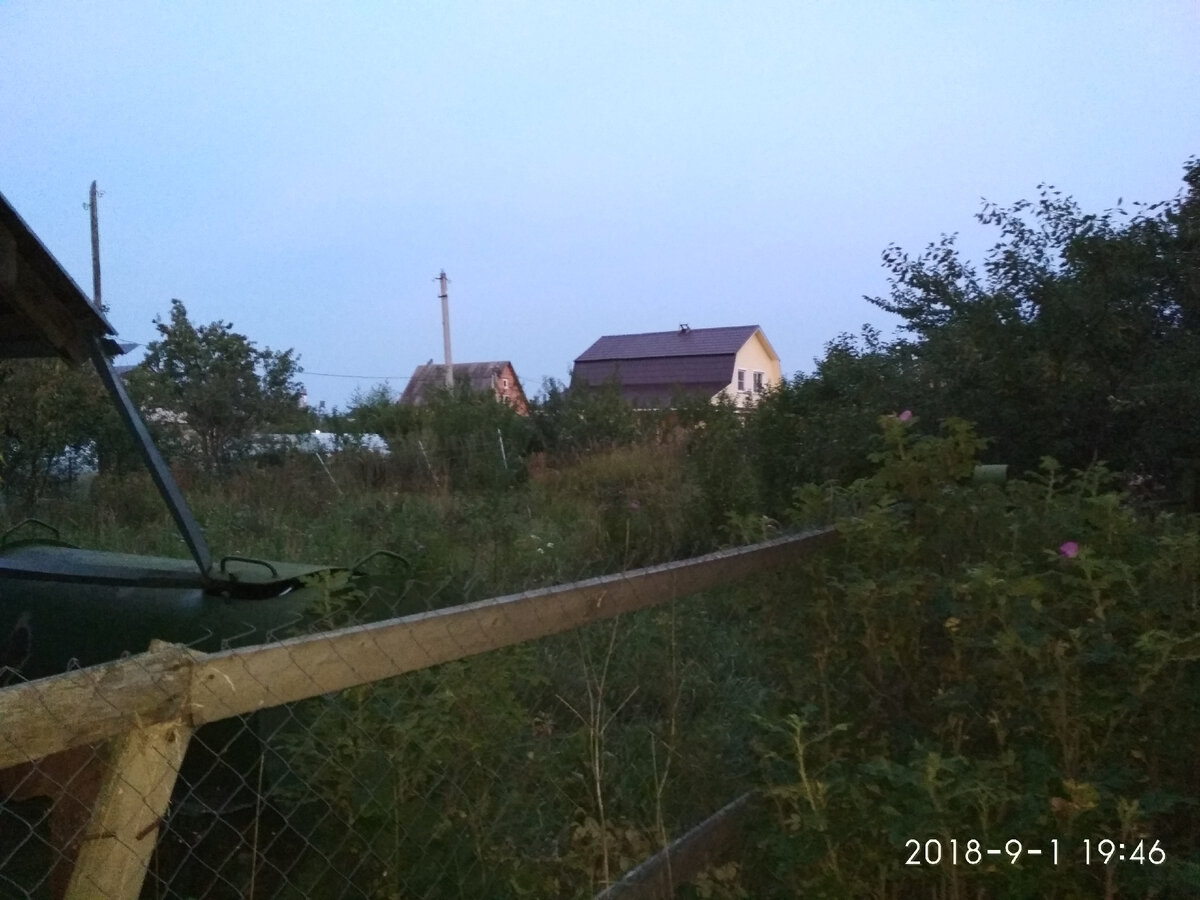 Наш участок перед покупкой.