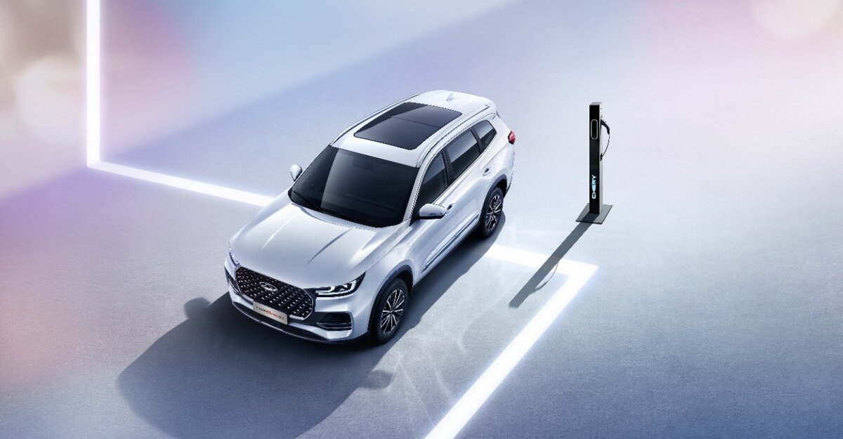    Chery Tiggo 8 PRO e+. Фото Chery