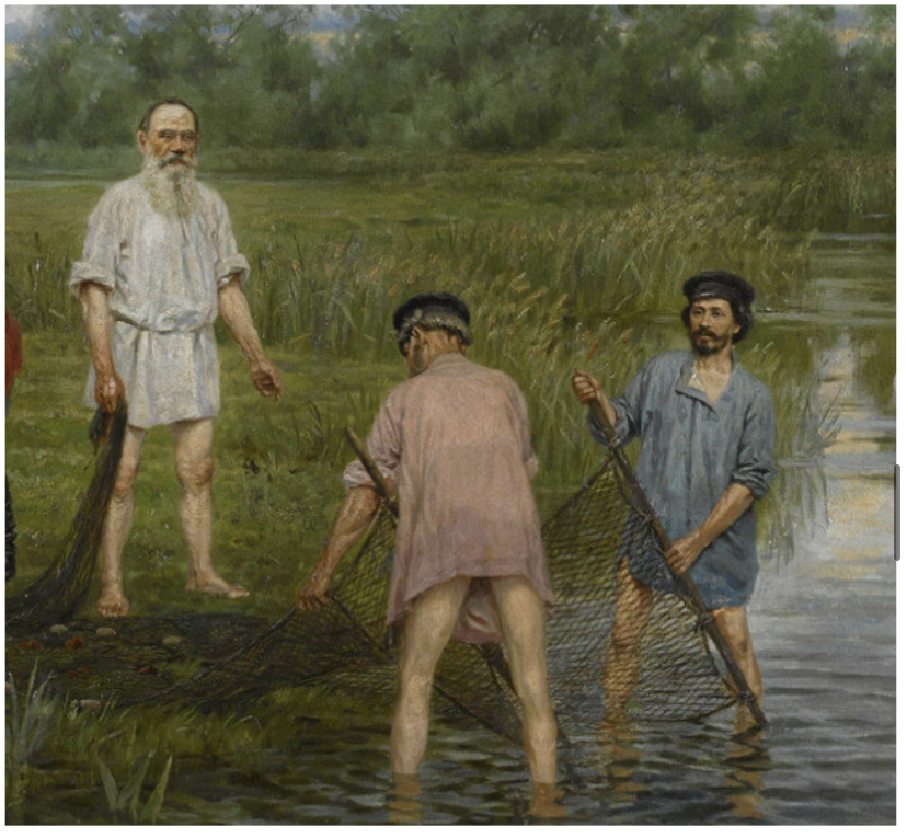 Наргиз Бунин «Рыбная ловля», фрагмент