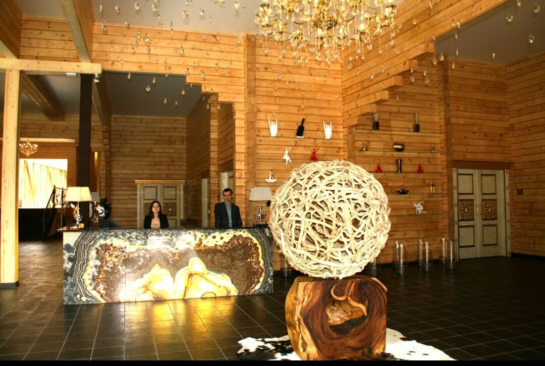 Ресепшен отеля.