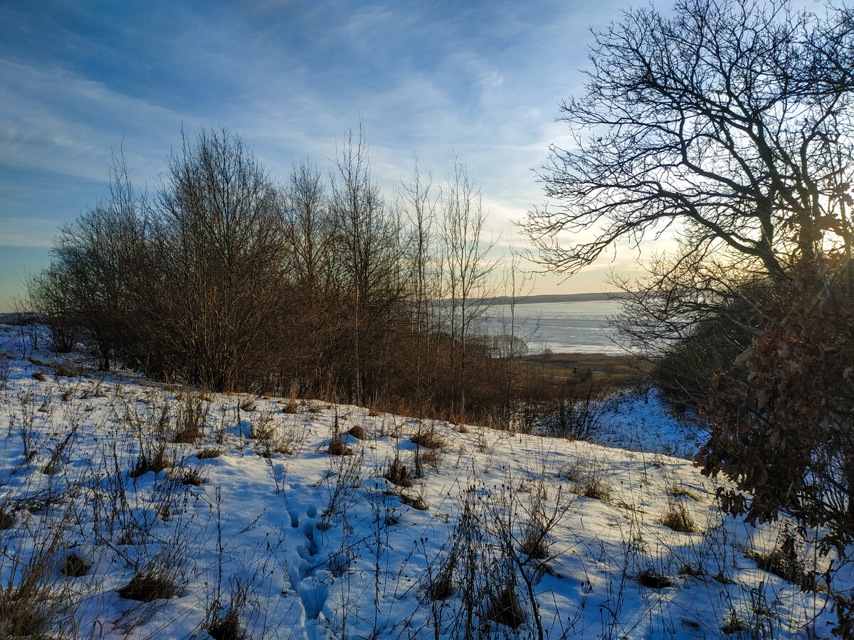 Плещеево озеро. Нашелся снег