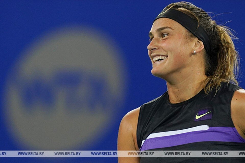     Теннисистка Арина Соболенко вышла четвертьфинал турнира WTA в Аделаиде. Фото: БелТА