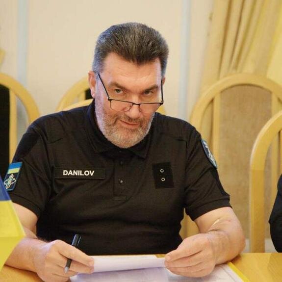    Секретарь СНБО А. Данилов, фото из соцсети