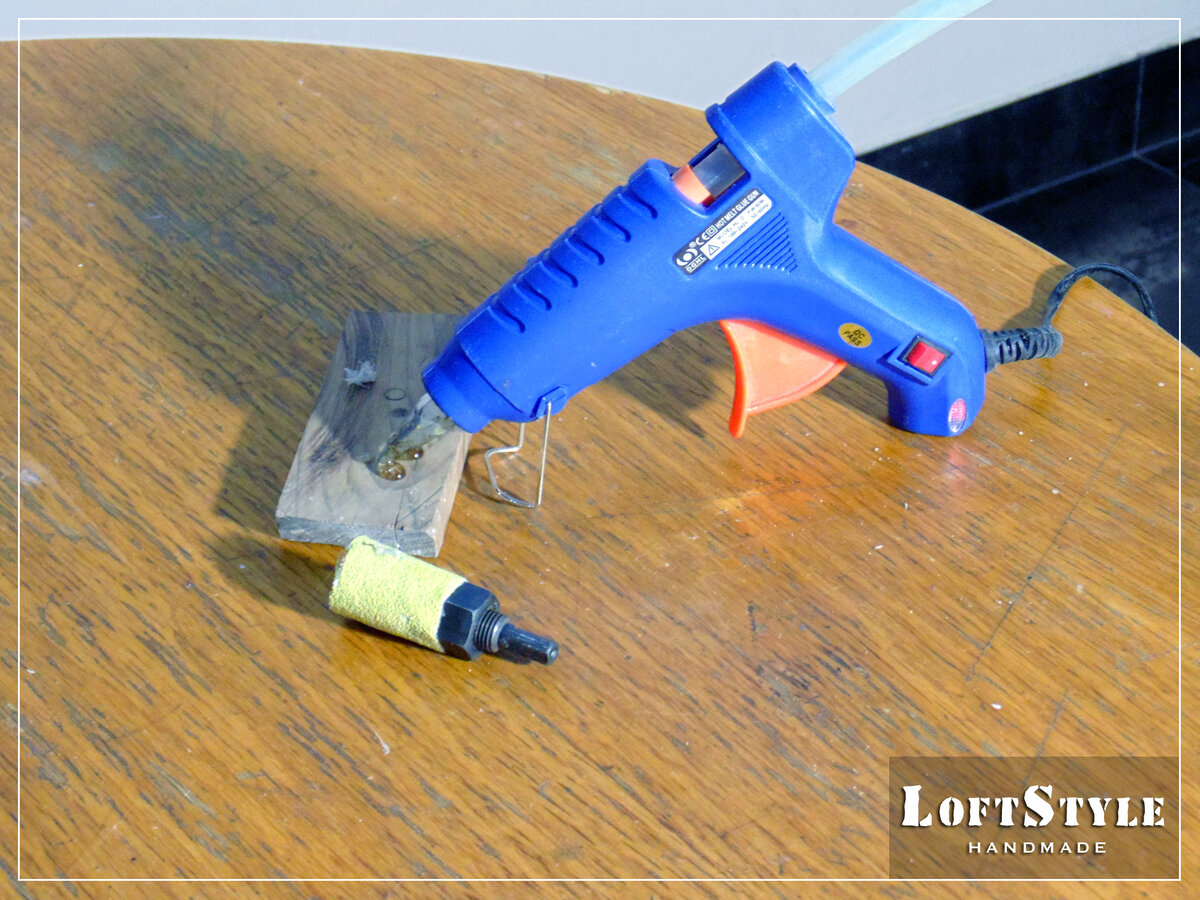 коронка с наждачкой