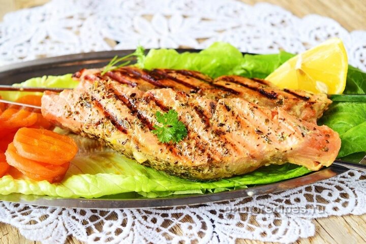  Фото шашлыка из семги от Авто-повара