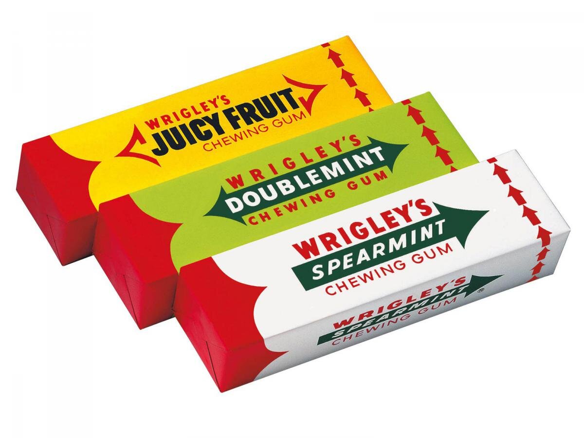 Wrigley s spearmint фото