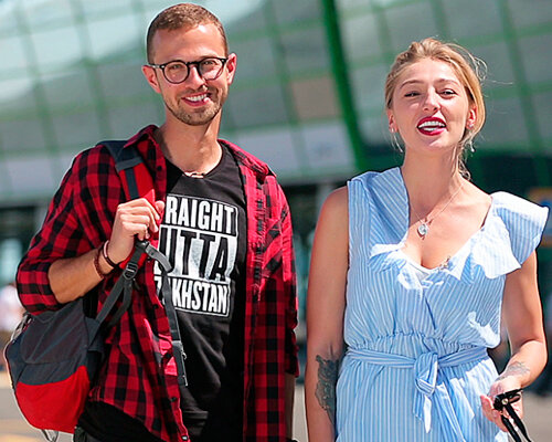 Антон Птушкин и Настя Ивлеева 