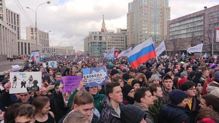 Митинг за свободный интернет в Москве. Источник:  https://news-front.info. 