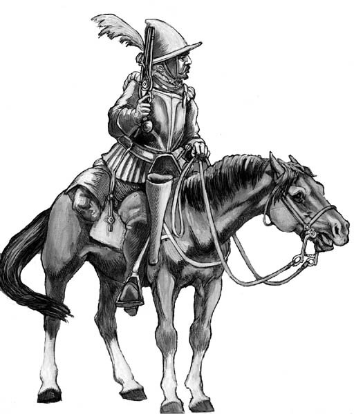 Рейтар, XVI век 