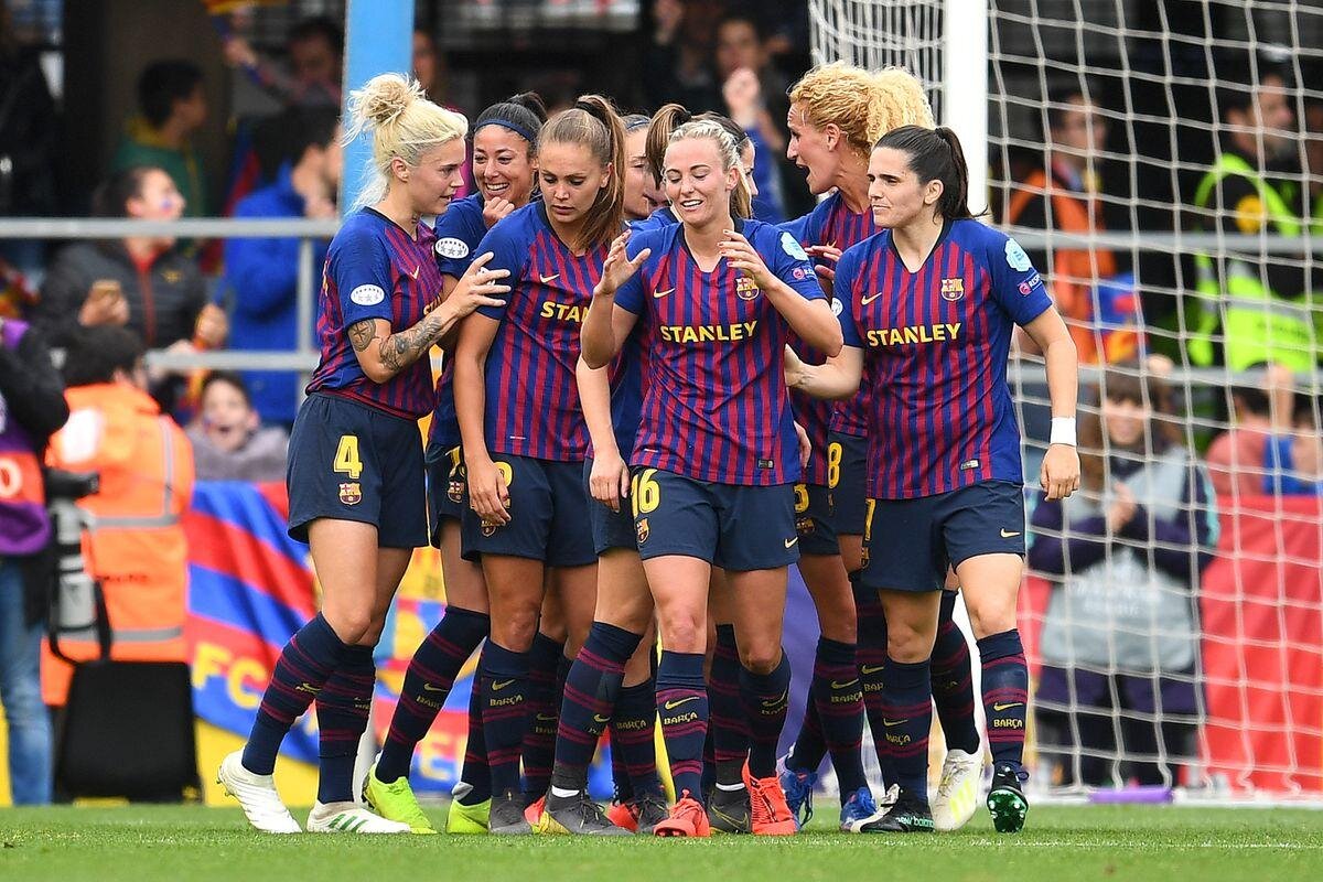 Женская команда Барселоны впервые в истории вышла в финал Лиги чемпионов