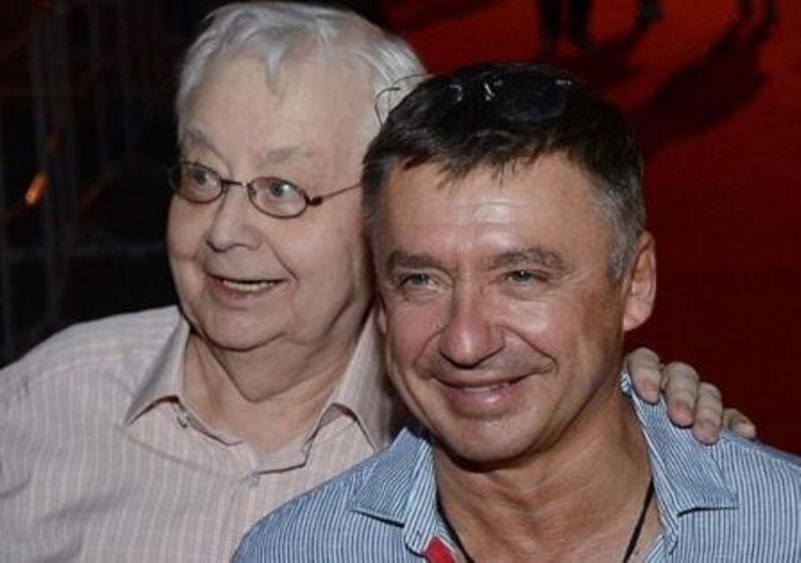 Олег Табаков со старшим сыном Антоном