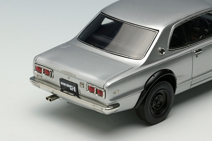 EM393A 1:43 Nissan Skyline 2000 GT-R (KPGC10) 1971 silver