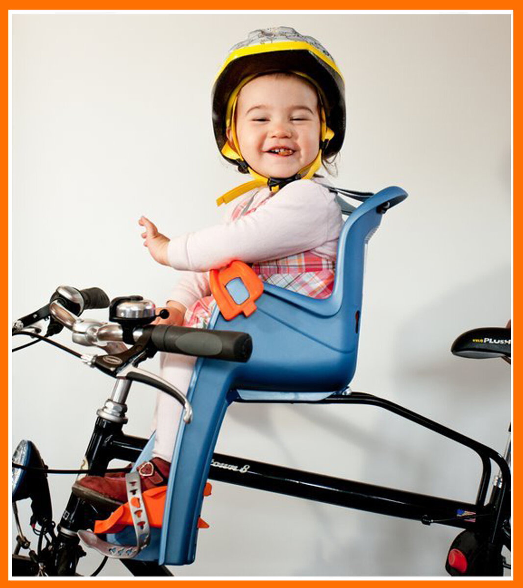 кресло на горный велосипед для ребенка