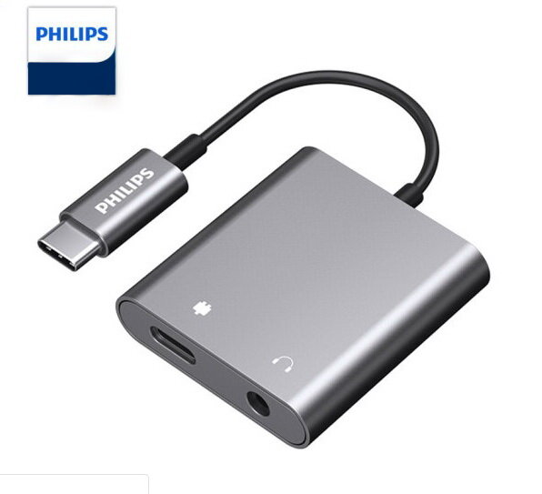 Type-C на 3,5mm+USB-C 3.1A Fast Charge