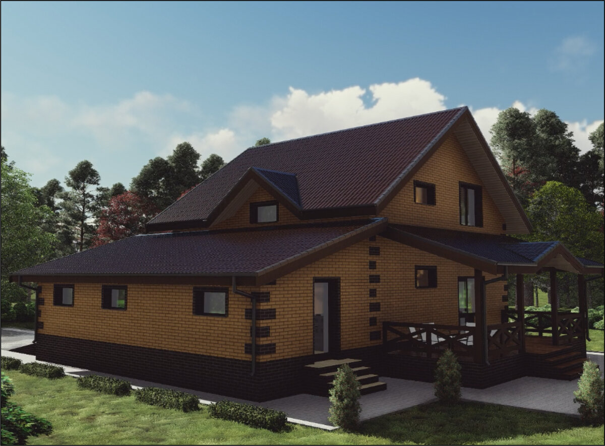 Это один из самых продаваемых проектов домов у нас SPD-1