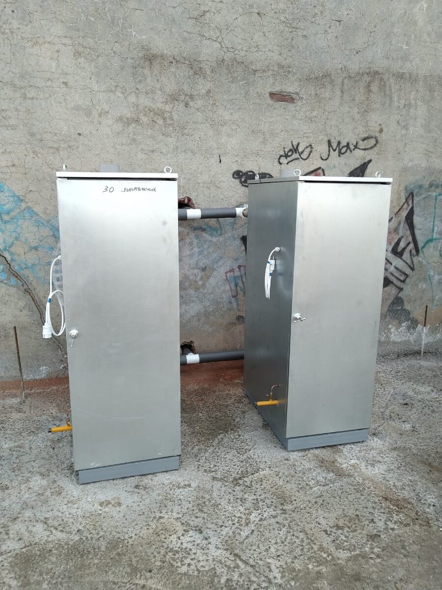 Шкафы для газовых котлов уличного размещения