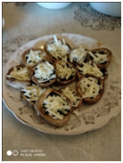Шампиньоны с сыром