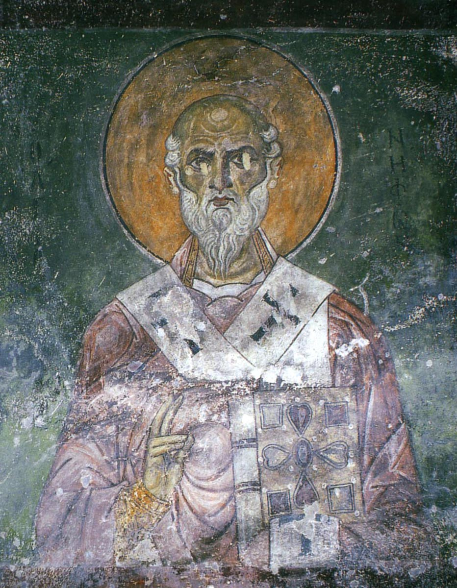 Найдено в Яндексе. Образ новозаветного святого - преподобного Нифонта.