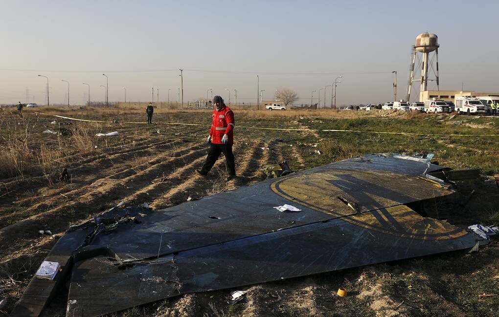 фото с новостей. Место крушения.