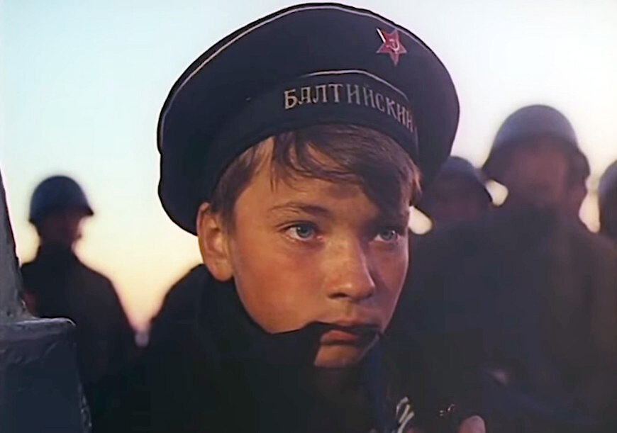 Слава Богатырев. Кадр из фильма «Секретный фарватер»