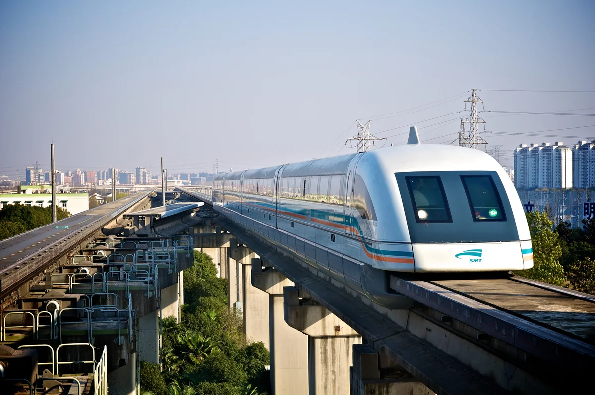 Шанхайский маглев Transrapid08