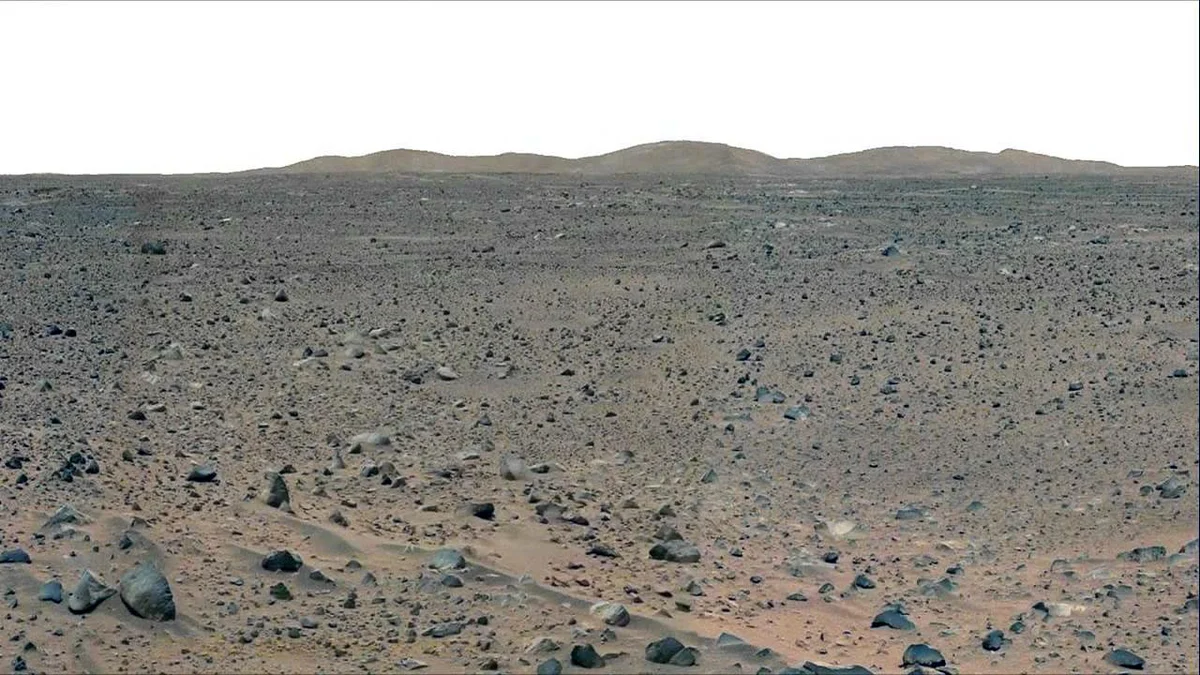 Поверхность Марса.