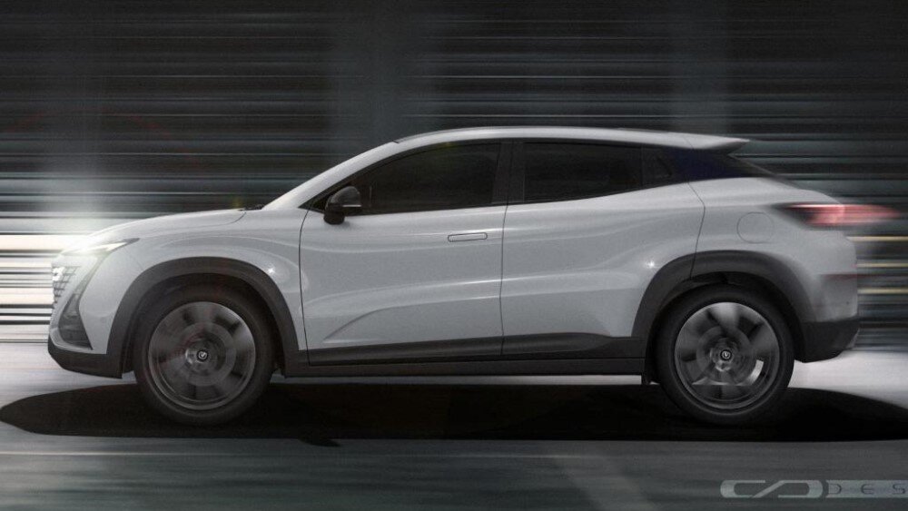 Changan Uni-T уже называют самым красивым кроссовером Китая. Фото пресс-службы Changan.