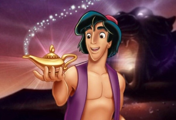 Алладин нашедший лампу 