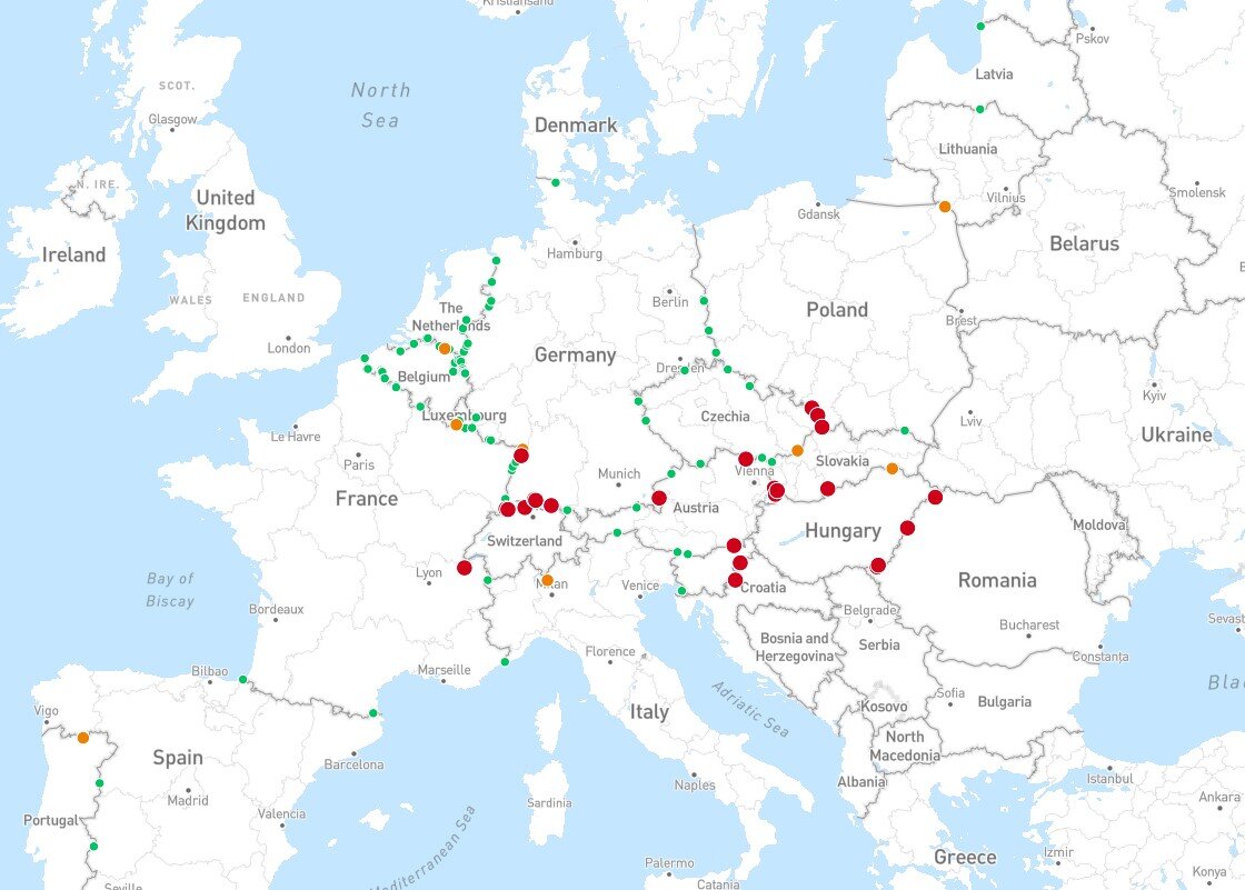 Спорный граница. Карта - Европа. Карта Европы со странами. Карта Европы с названиями стран. Карта Европы с границами.
